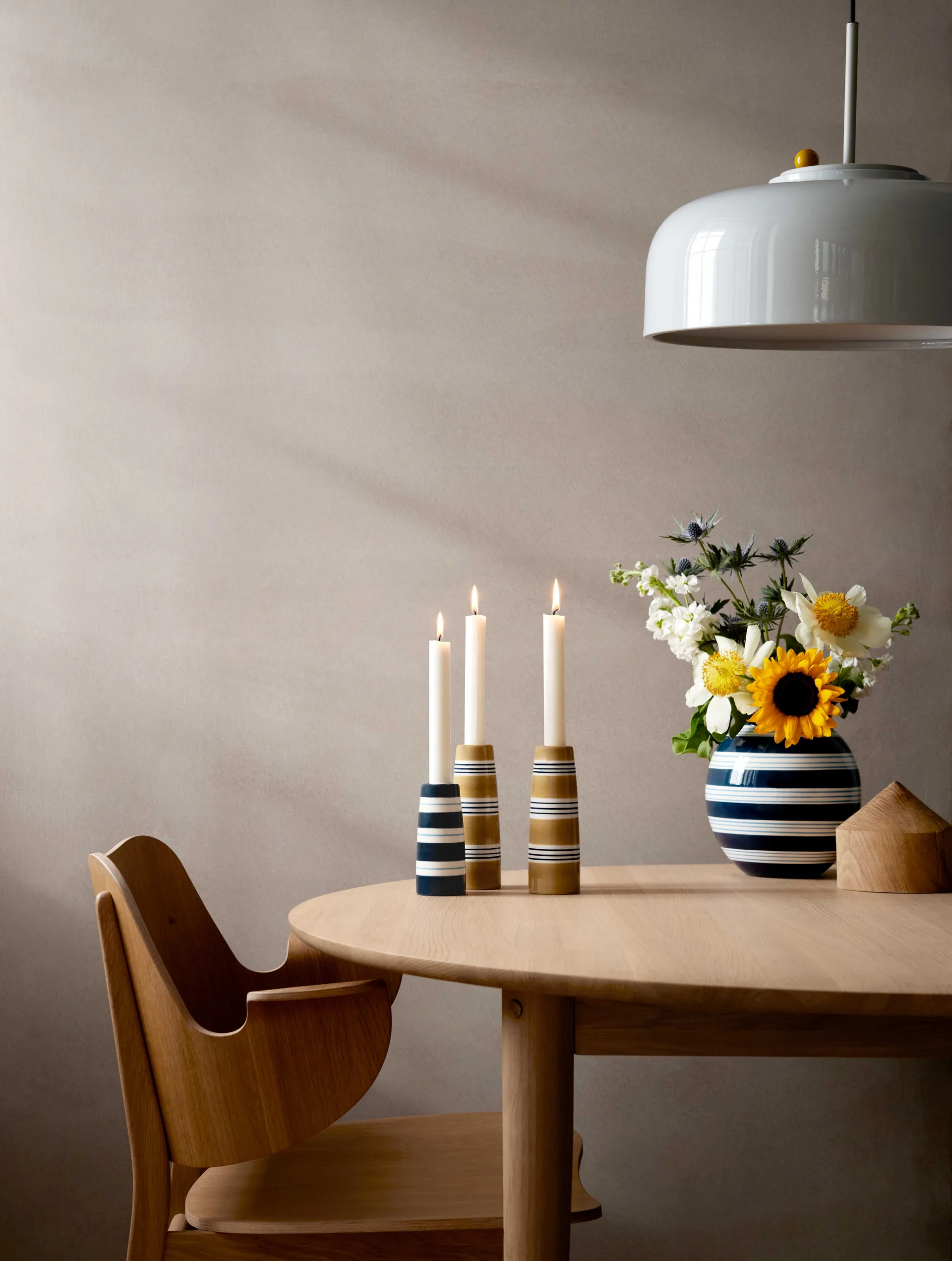 Omaggio Nuovo 烛台  16 cm, Ochre Kähler