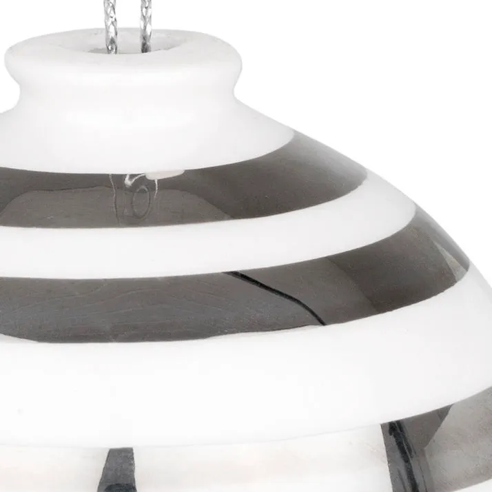 Omaggio 圣诞球/圣诞装饰球 三件套装, silver Kähler