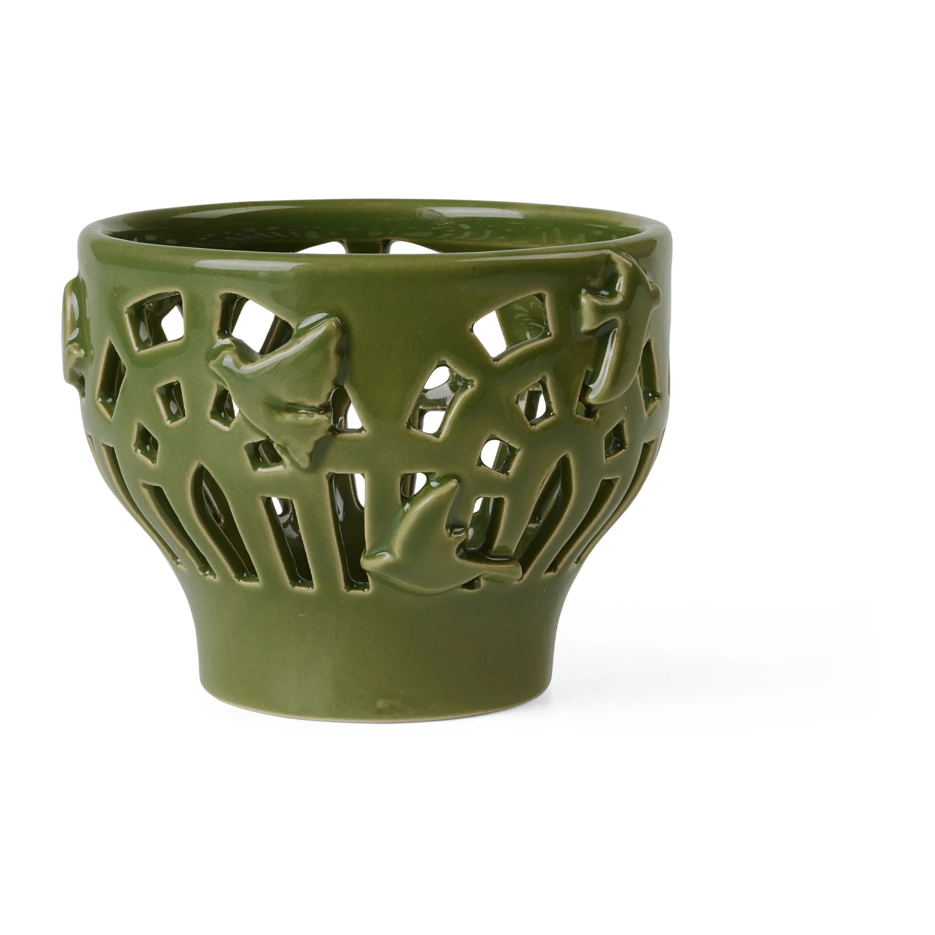 Orangery 烛台  Ø9 cm, 绿色 garden Kähler