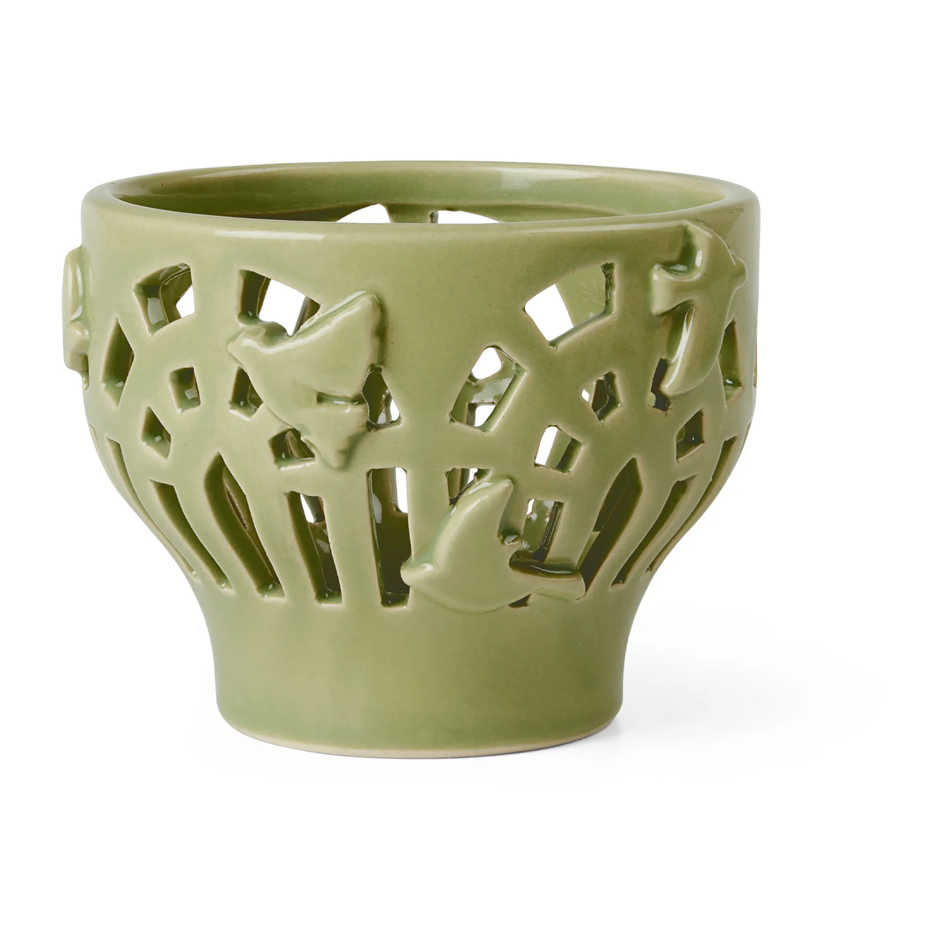 Orangery 烛台  Ø9 cm, Spring leaf Kähler