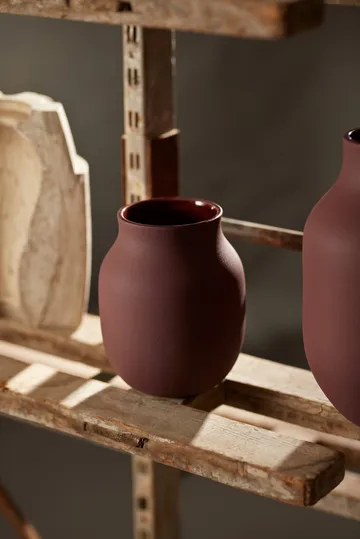 Studio Omaggio 花瓶 - 勃艮第红, 20cm - Kähler