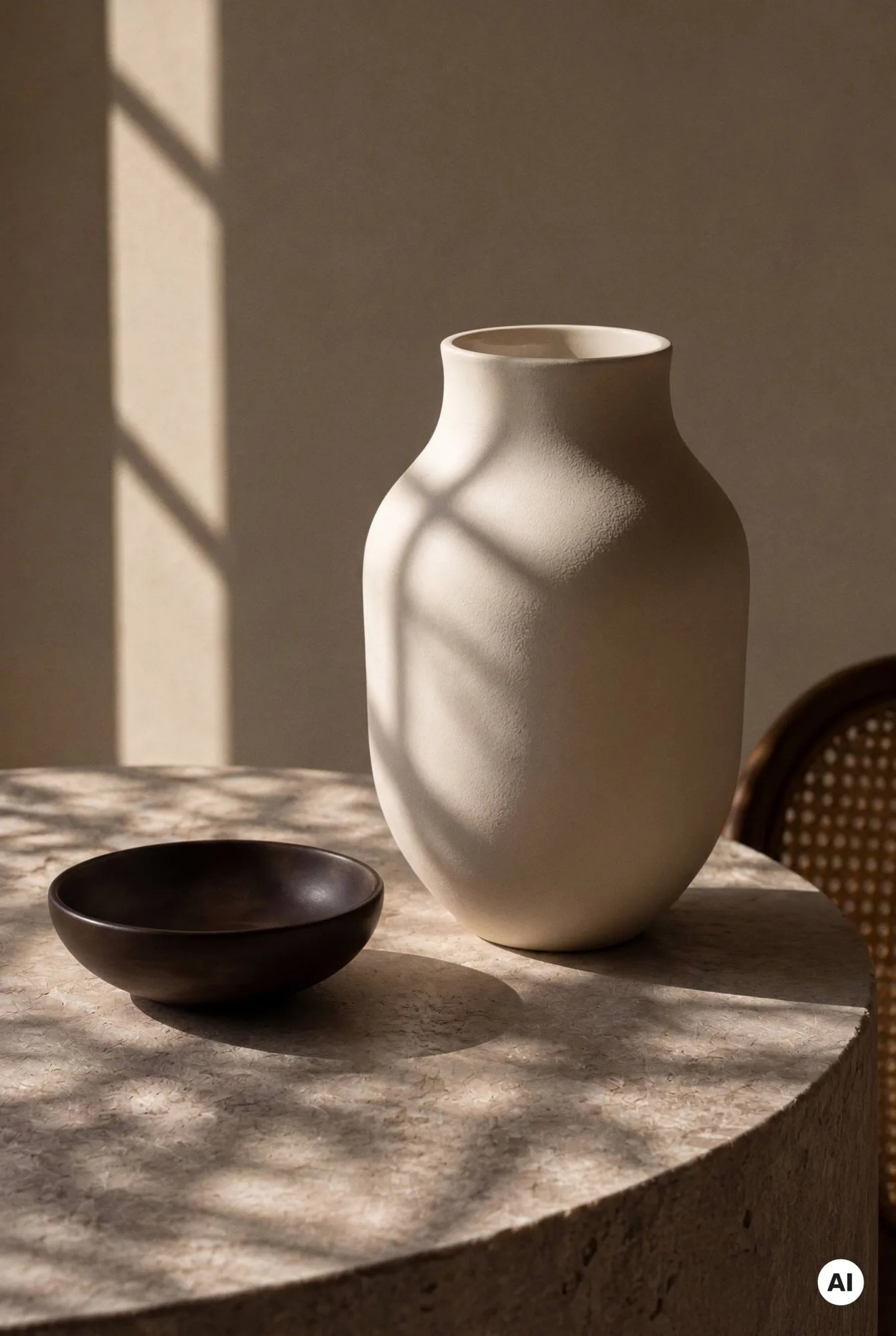 Studio Omaggio 花瓶, 沙色，31cm Kähler