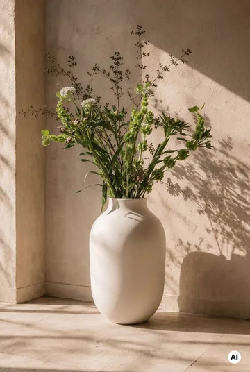 Studio Omaggio 花瓶 - 沙色，50cm - Kähler