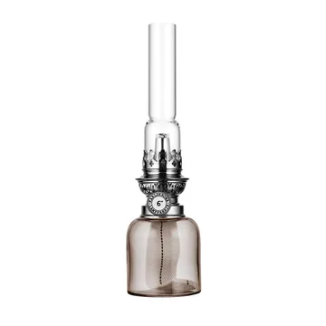 Koholmen paraffin 灯 - smoke colou红色 - Karlskrona Lampfabrik