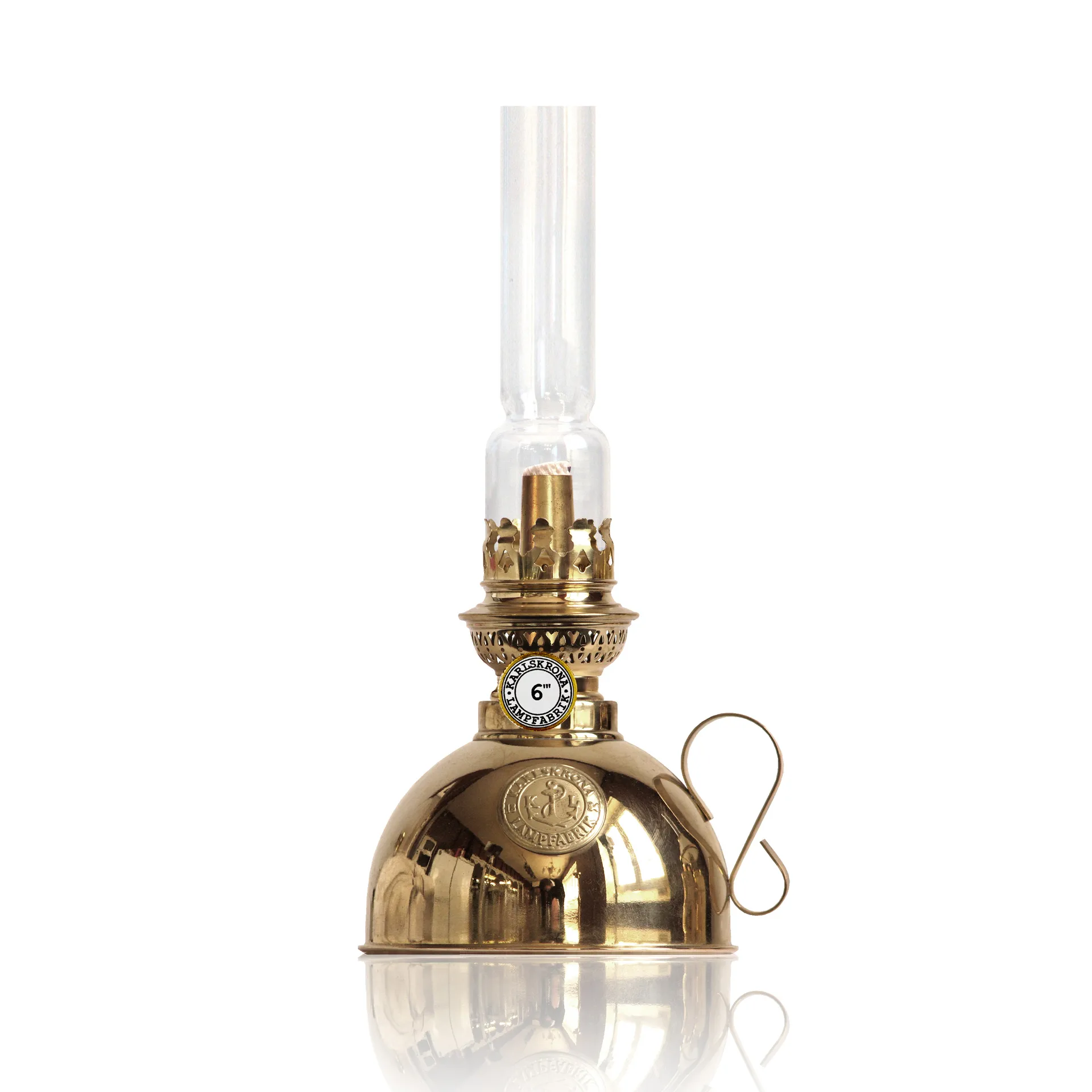 Nattlampan 石蜡灯, 黄铜色 Karlskrona Lampfabrik
