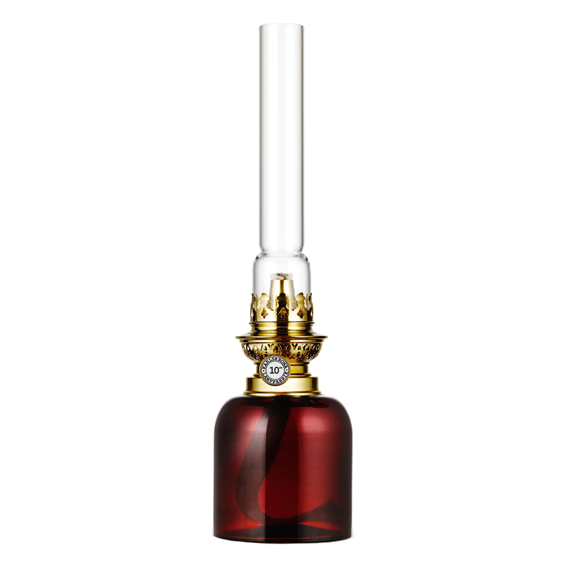 Skeppsholmen paraffin 灯, 棕色 Karlskrona Lampfabrik