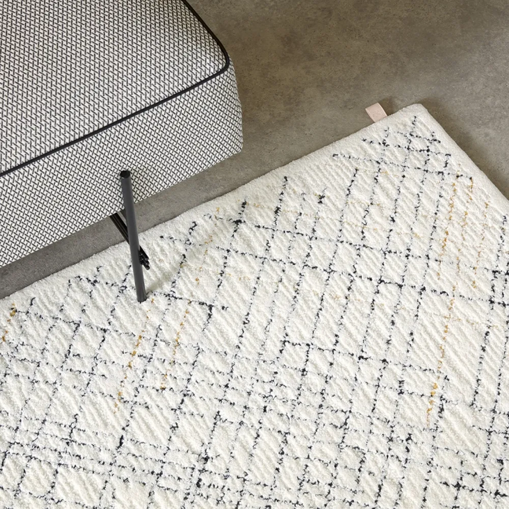 Diamond 地毯, White diamond 170x240 cm Kasthall