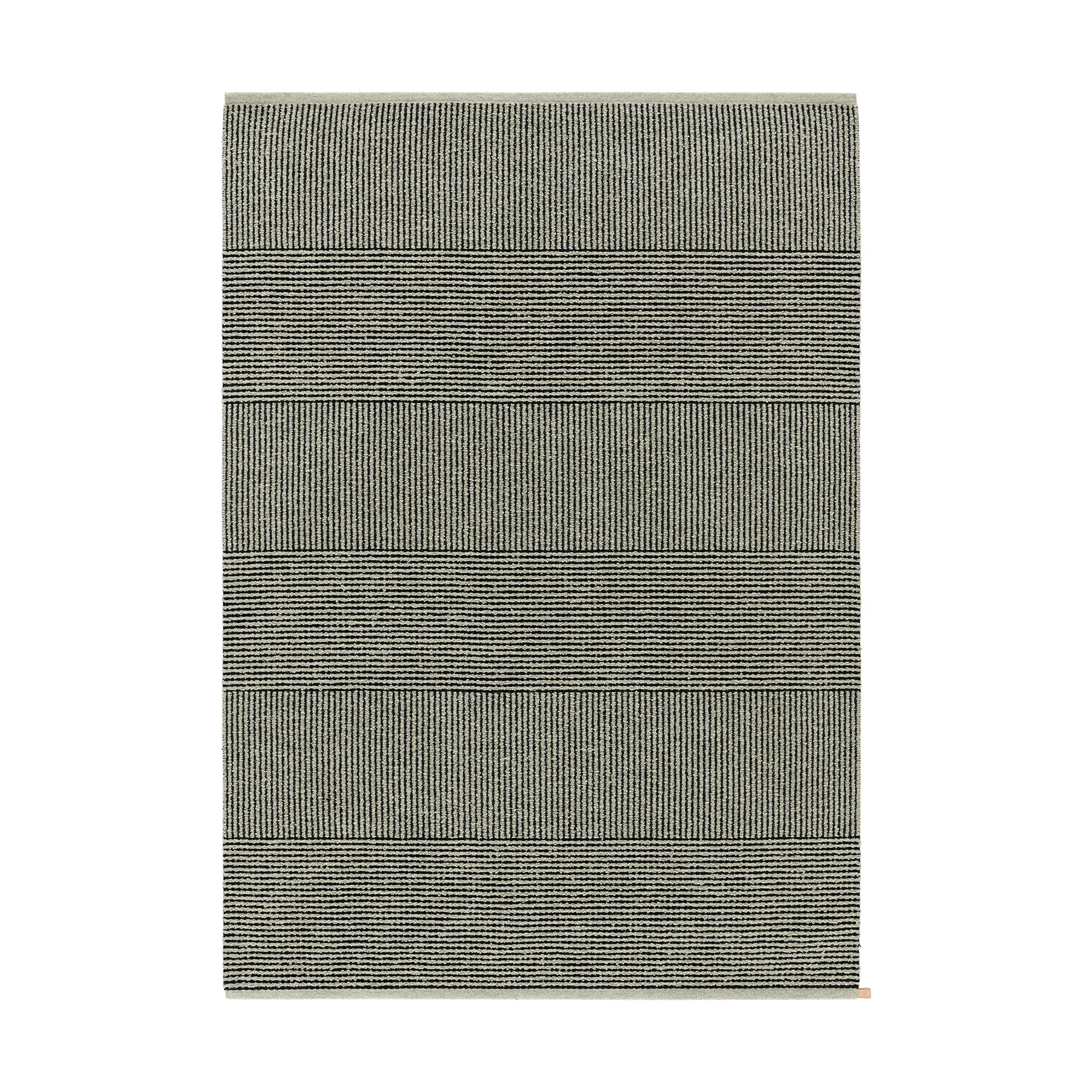 Fasad Duo 地垫, 浅灰纯黑505号_170x240cm Kasthall