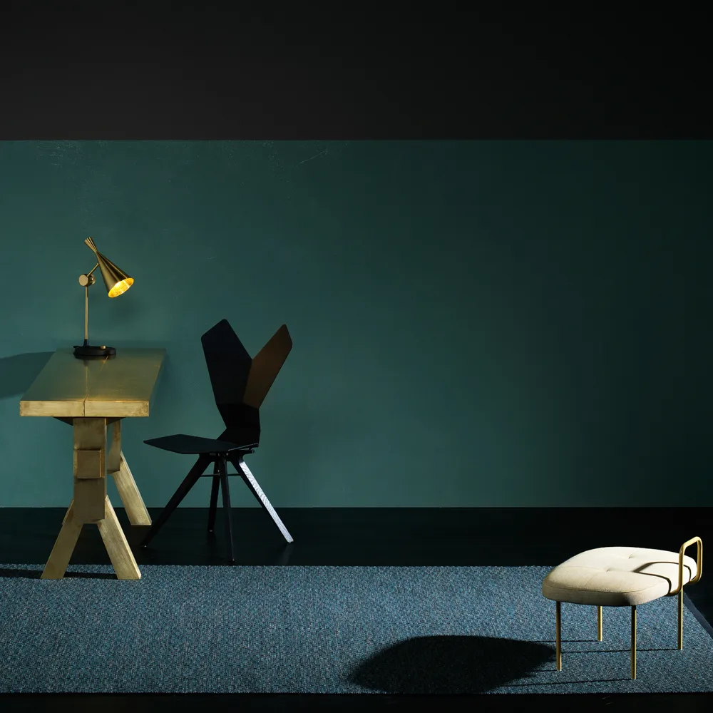 Goose Eye XL Icon 地毯, Misty blue 160x240 cm Kasthall