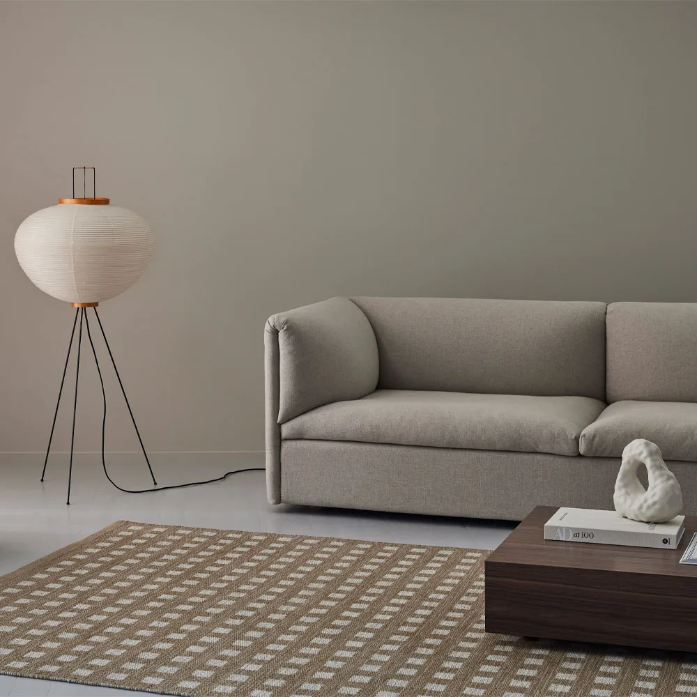 Sugar Cube Icon 地毯, 黄色 ochre 484 160x240 cm Kasthall