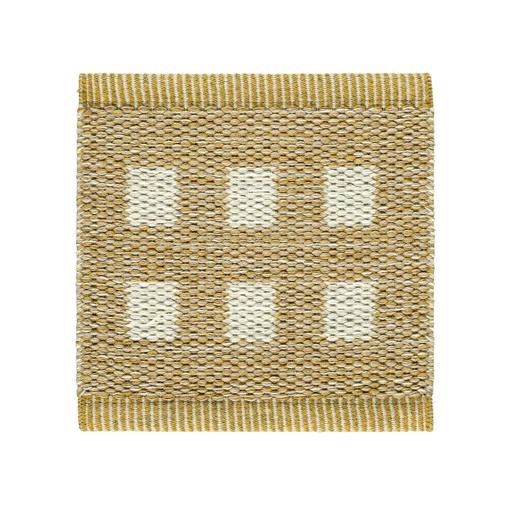 Sugar Cube Icon 地毯, 黄色 ochre 484 160x240 cm Kasthall