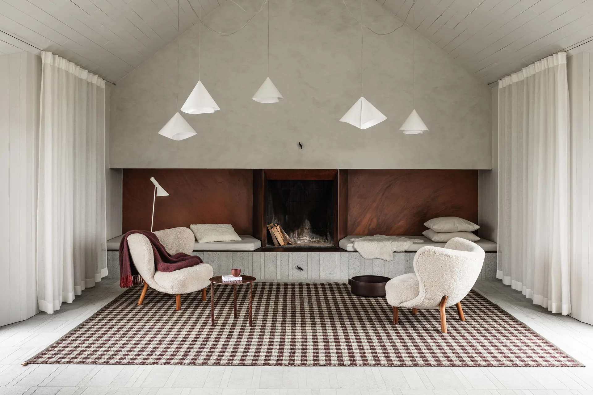 Vichy 地毯 165x240 cm, Cassis 681 Kasthall