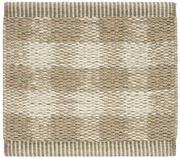Vichy 地毯85x240cm - 香草色/淡奶油色 Coconut 884 - Kasthall