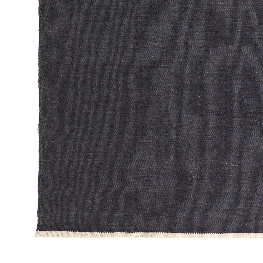 Allium 地毯170x240cm, 近黑色 Kateha
