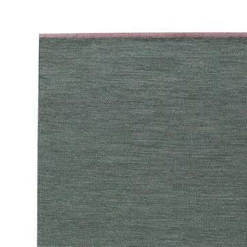 Allium 走廊地毯80x250cm - 哑光绿色 - Kateha
