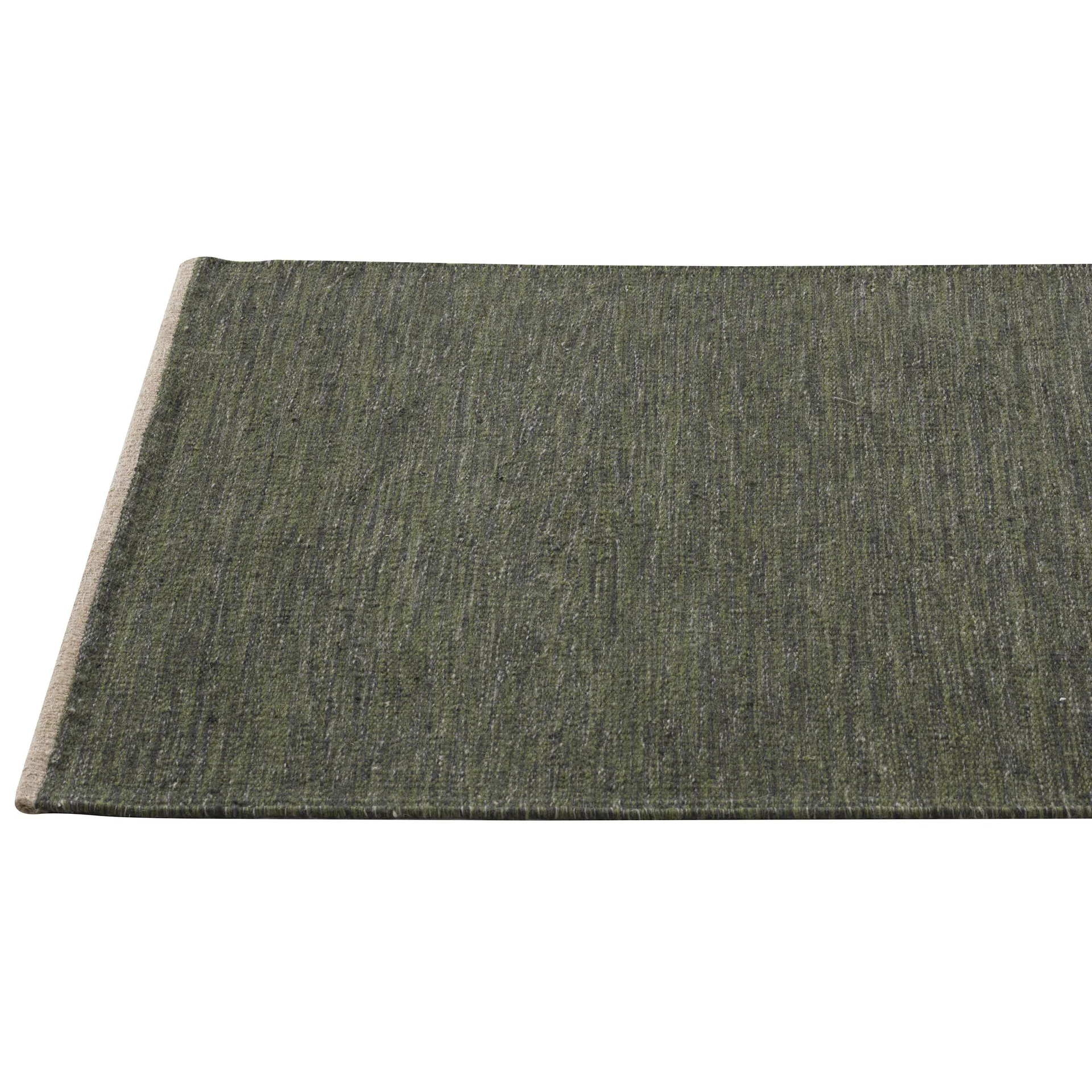 Allium 走廊地毯80x250cm, 深绿色 Kateha