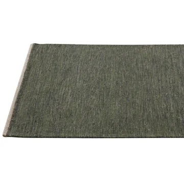 Allium 走廊地毯80x250cm - 深绿色 - Kateha