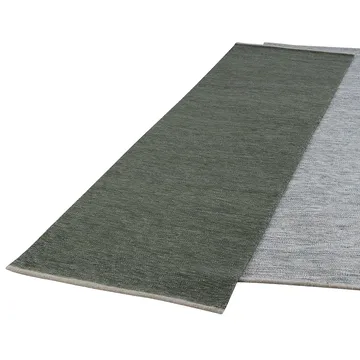 Allium 走廊地毯80x250cm - 深绿色 - Kateha