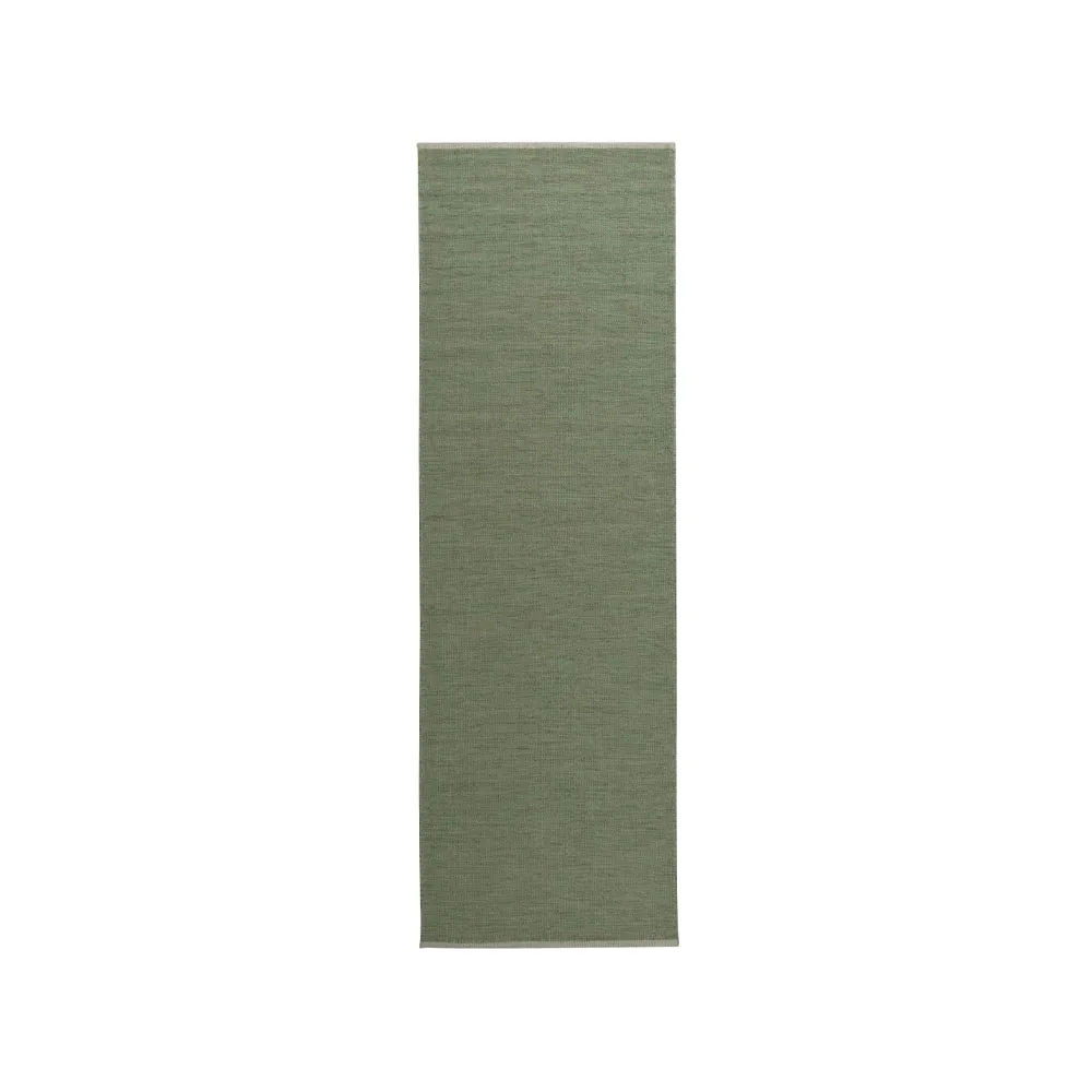 Allium 走廊地毯80x250cm, 柳绿色 Kateha