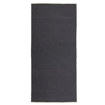 Allium 走廊地毯80x250cm - 近黑色 - Kateha