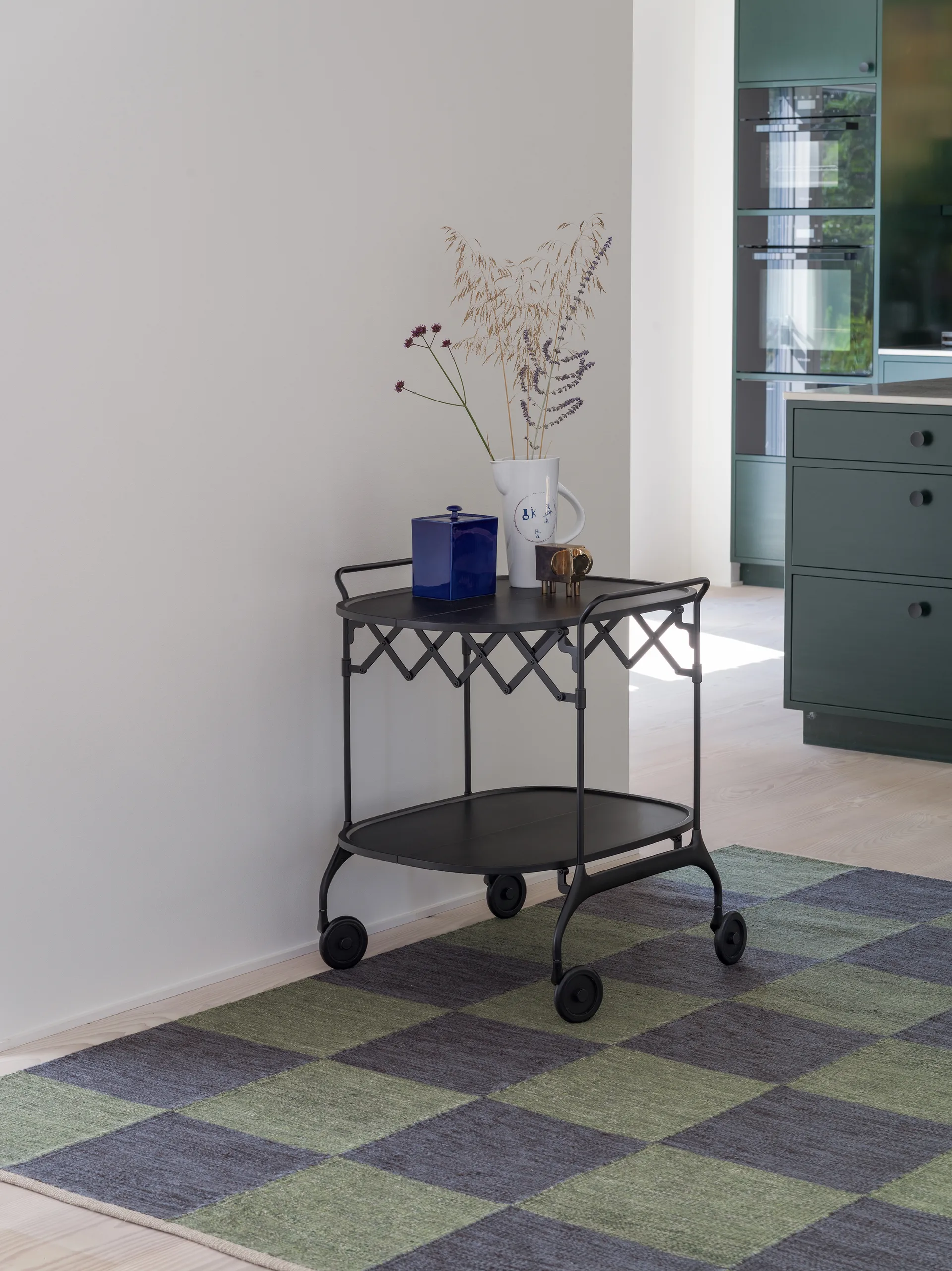 Allium Fox Trott 地毯, 深绿, 170x240 cm Kateha