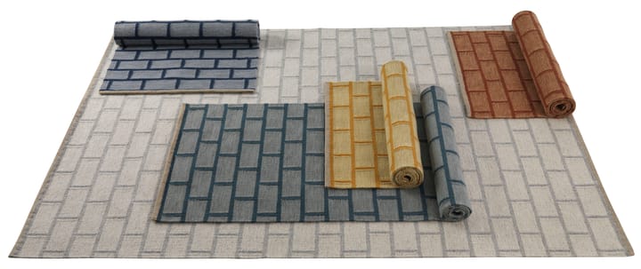 Brick hallway 桌布（runner）, Light 灰色, 80x250 cm Kateha
