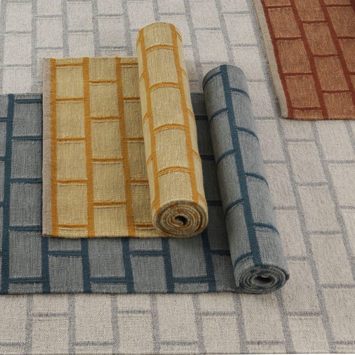 Brick hallway 桌布（runner）, Light 灰色, 80x250 cm Kateha