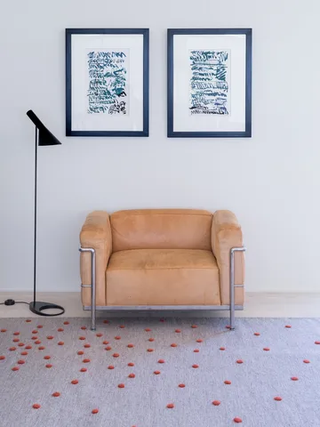 Bula 长条地毯 - 珊瑚色_80x250cm - Kateha