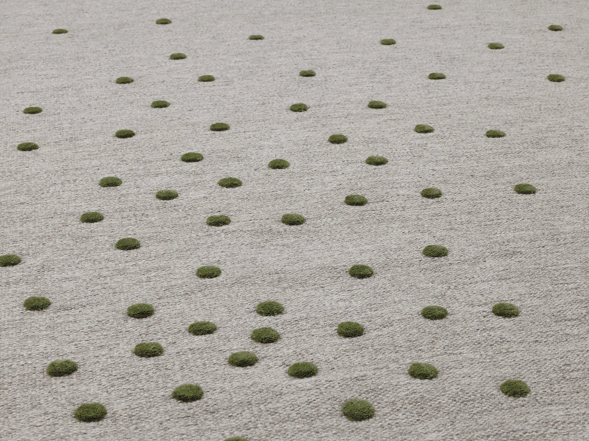 Bula 长条地毯, 绿色_80x250cm Kateha