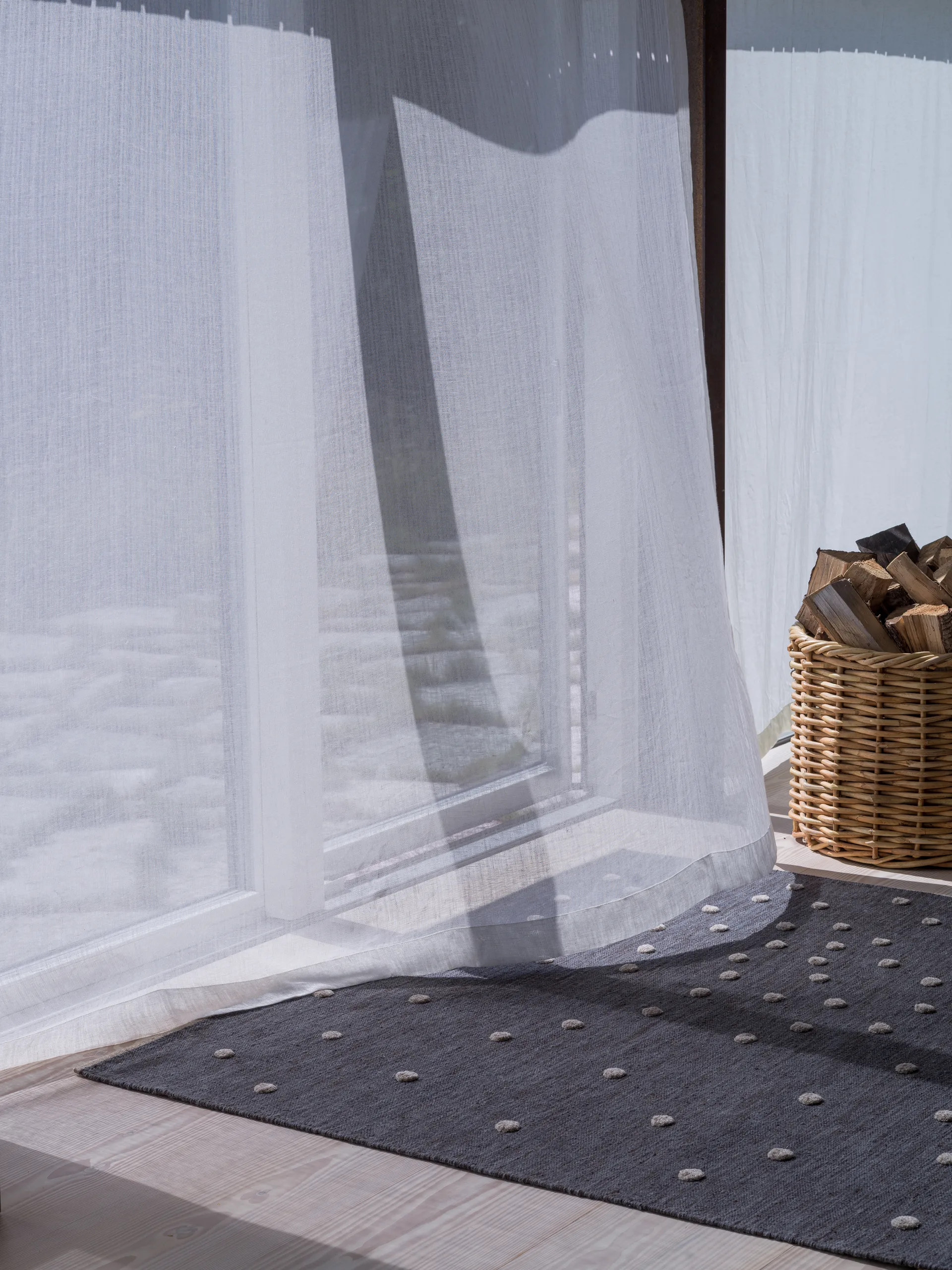 Bula 桌旗 地毯, Nearly 黑色, 80x250 cm Kateha