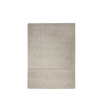 Dunes Straight 波浪纹理北欧风格地毯 - 浅灰色_170x240cm - Kateha