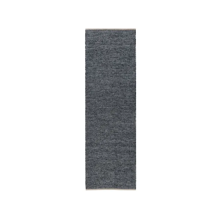 Essa走廊长条地毯 - 黑色_80x250cm - Kateha