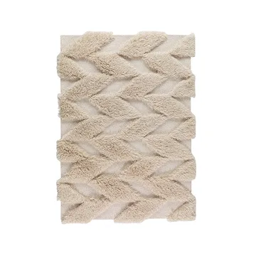 Herringbone Wild 人字纹图案地毯 - 浅米色_200x300cm - Kateha