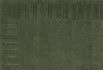 Lea 原创羊毛地毯 - 绿色-18, 170x240 cm - Kateha