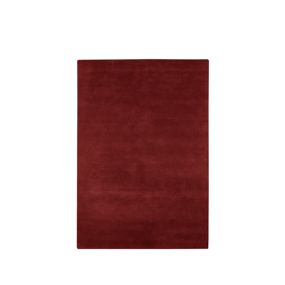 Sencillo 北欧简约风格地毯, 深红色_170x240cm Kateha