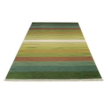 Tofta wave 地毯 170 x 240 cm - 绿色 - Kateha