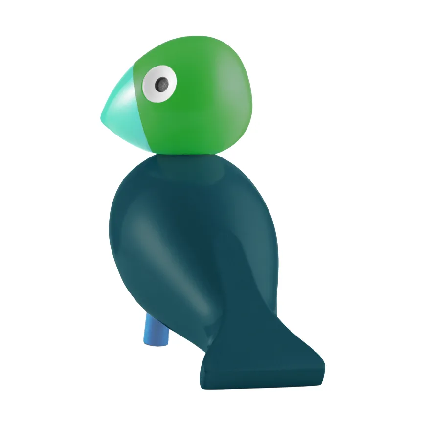 Kaj Bojesen Year Bird 2026 木, 深绿 Kay Bojesen Denmark