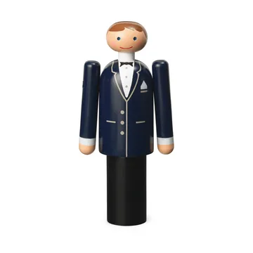 Kay Bojesen 新郎 - 蓝色_黑色_白色_12cm - Kay Bojesen Denmark