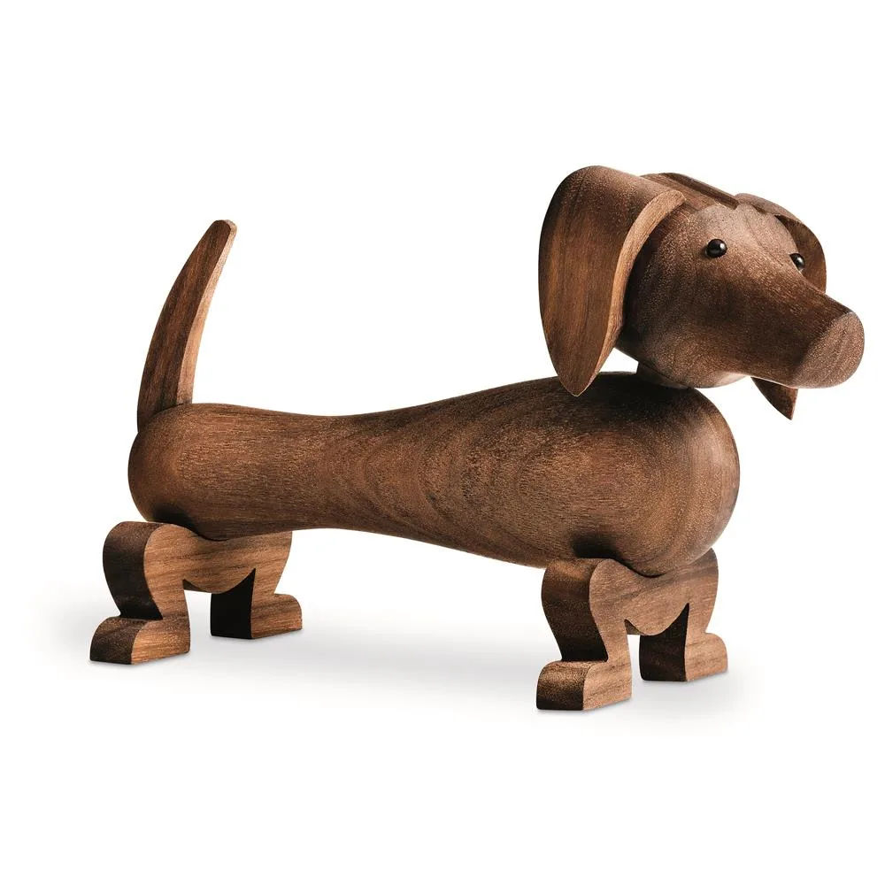 Kay Bojesen 狗 18,5cm, 胡桃木 Kay Bojesen Denmark