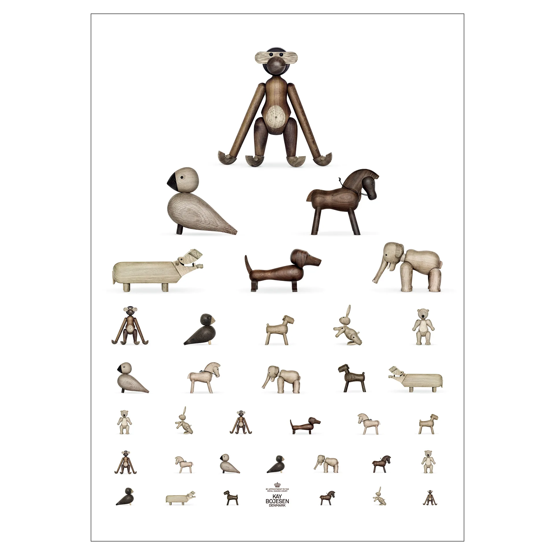 Kay Bojesen 海报 animal,  Kay Bojesen Denmark