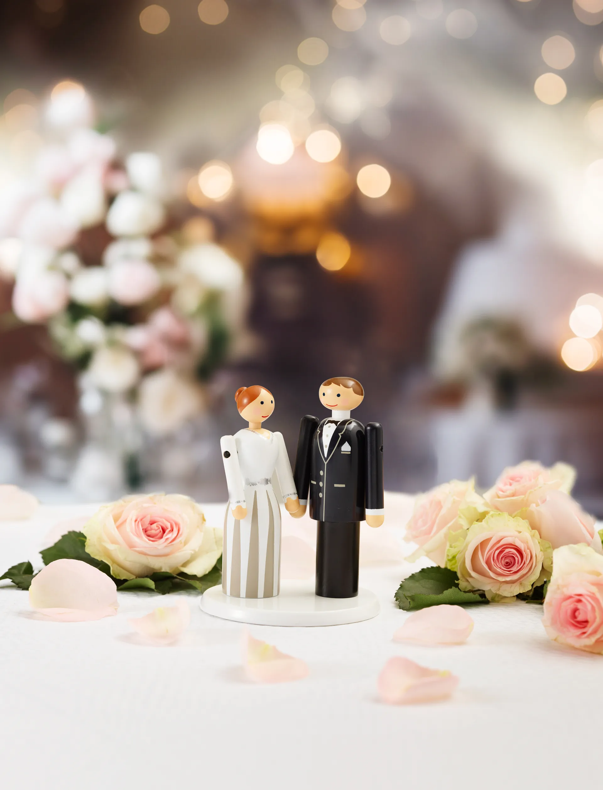 Kay Bojesen bride, 蓝色-黑色-白色, 12 cm Kay Bojesen Denmark