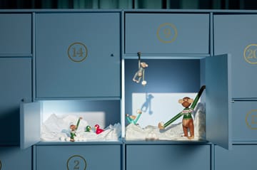 Kay Bojesen Christmas birds 装饰品 2件 - 红色-绿色 - Kay Bojesen Denmark