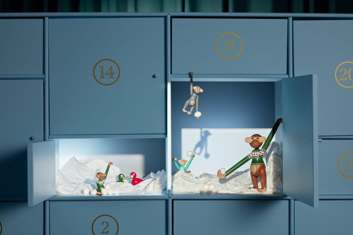 Kay Bojesen Christmas birds 装饰品 2件, 红色-绿色 Kay Bojesen Denmark