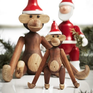 Kay Bojesen Christmas hat for the monkey mini - 红色 - Kay Bojesen Denmark