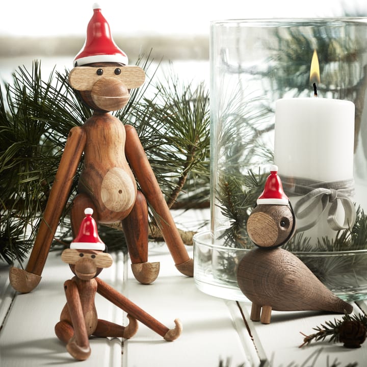 Kay Bojesen Christmas hat for the monkey mini, 红色 Kay Bojesen Denmark
