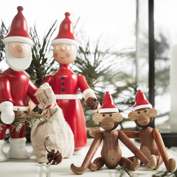 Kay Bojesen Christmas hat for the monkey mini, 红色 Kay Bojesen Denmark