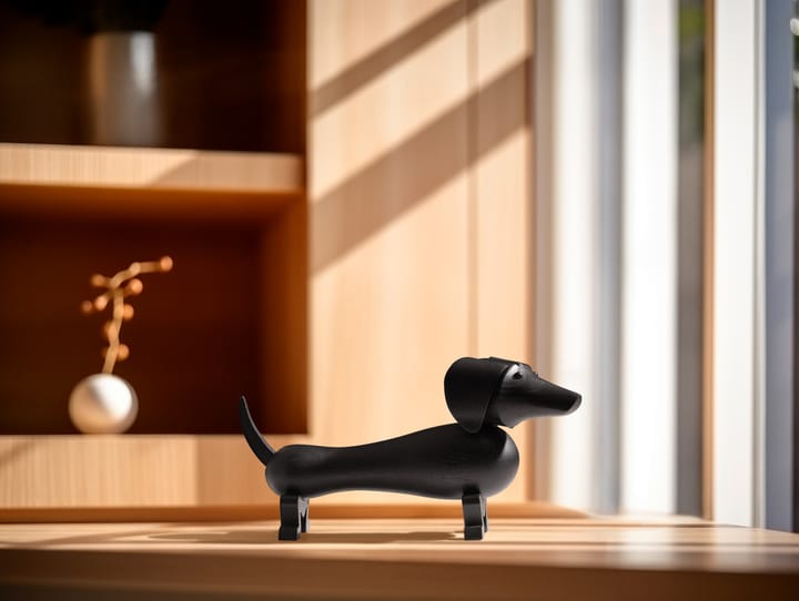 Kay Bojesen dog 18,5 cm, Dark stained 自然木色 Kay Bojesen Denmark