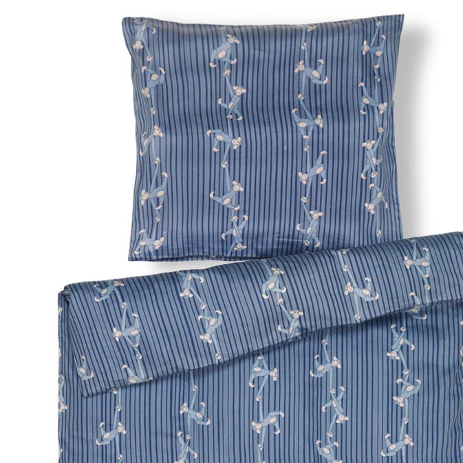 Kay Bojesen duvet cover set monkey 100x140 cm, 蓝色 Kay Bojesen Denmark