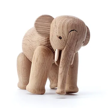 Kay Bojesen elephant small - oak - Kay Bojesen Denmark