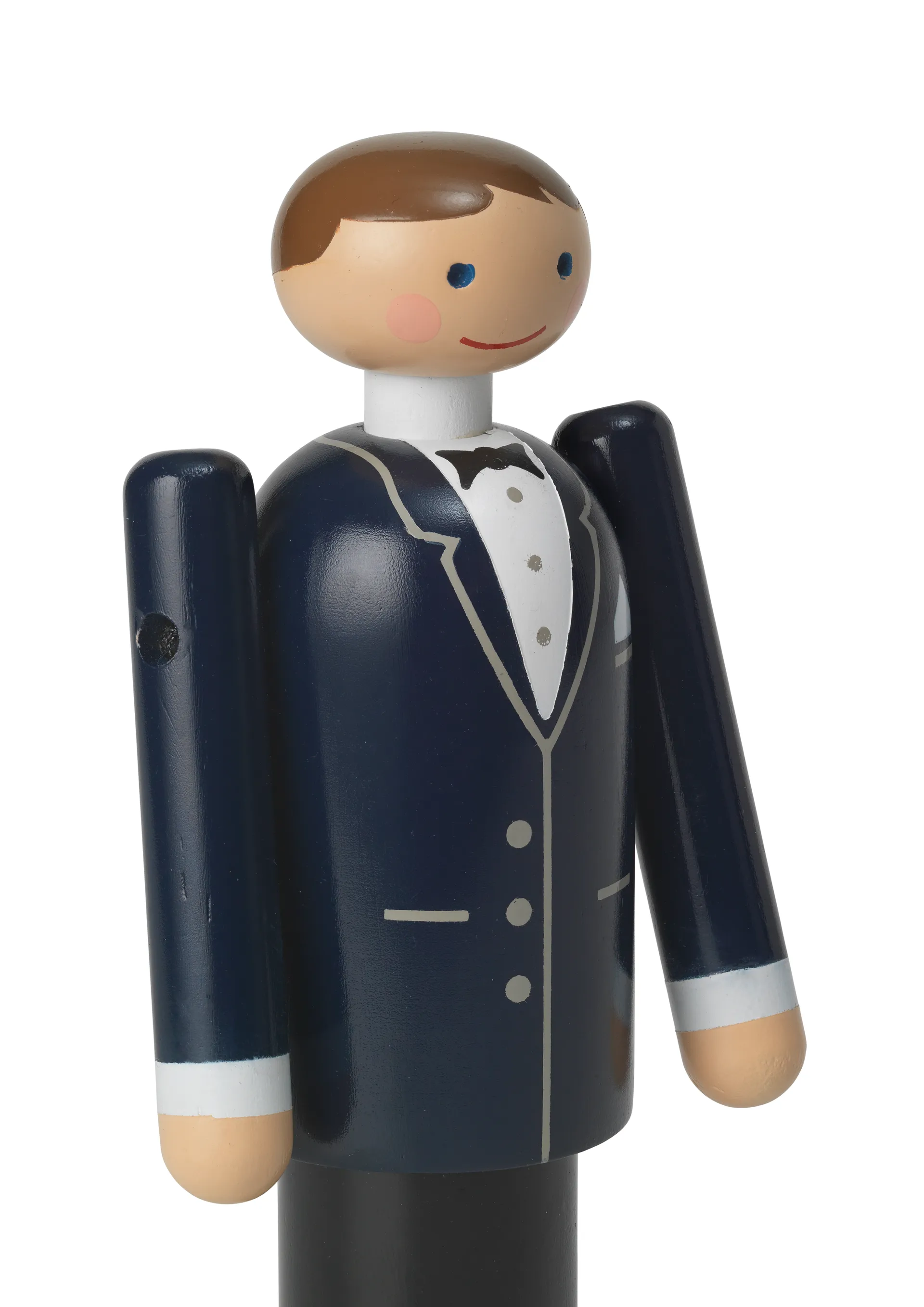 Kay Bojesen groom, 蓝色-黑色-白色, 12 cm Kay Bojesen Denmark